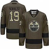 Glued Edmonton Oilers #19 Justin Schultz Green Salute to Service NHL Jersey,baseball caps,new era cap wholesale,wholesale hats